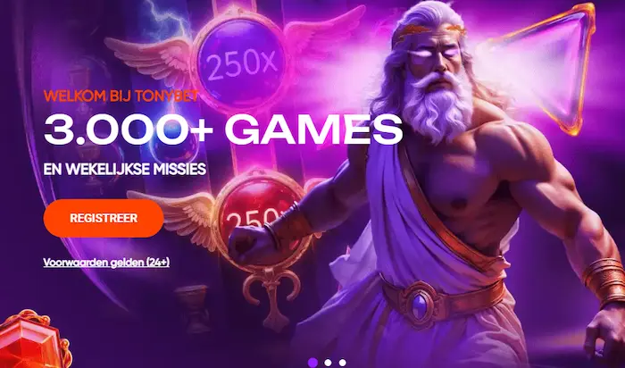 TonyBet Casino Netherlands bonus