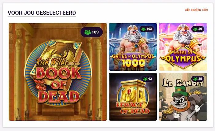 TonyBet Casino Netherlands Spelletjes