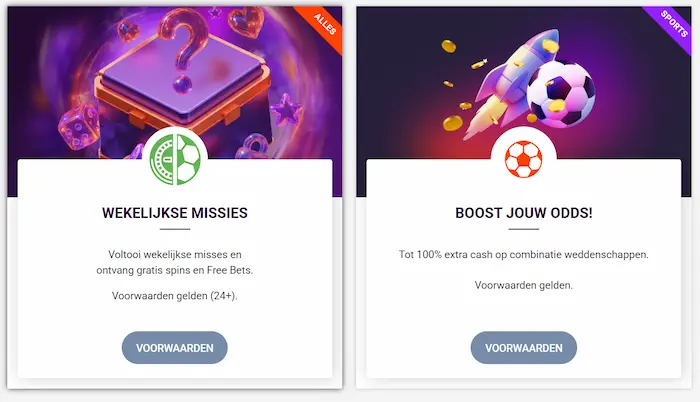 TonyBet Casino bonus
